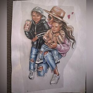 DTF Transfer Boy Mom 1 available